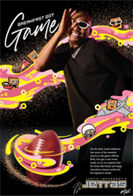 General Mills Justin Jefferson Breakfast Cereal - 12 OZ - Image 5