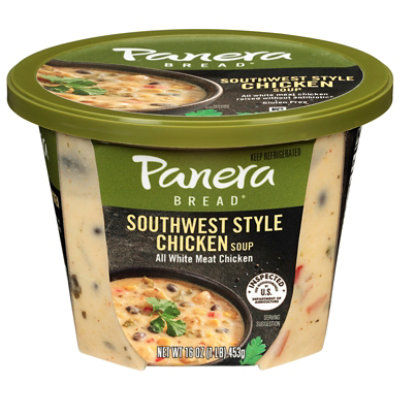 Panera Southwest Style Chicken Soup Cup - 16 OZ - Image 2