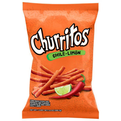 Barcel Churritos Chl Limon - 9.9 OZ - Image 1