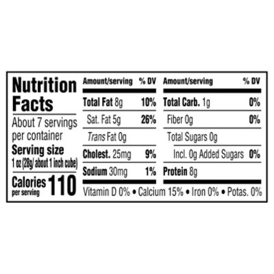 Cracker Barrel Baby Swiss Cheese Chunk 7oz - 7 OZ - Image 3