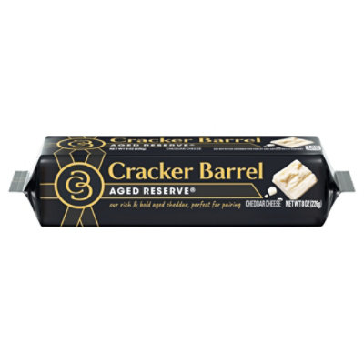 Cracker Barrel Aged Reserve Cheddar Cheese 8 Oz Chunk - 8 OZ - Image 2