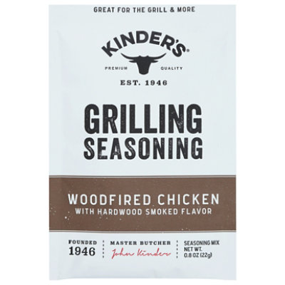 Kinders Woodfired Chicken Dry Seasoning Mix - 0.8 OZ - Image 1