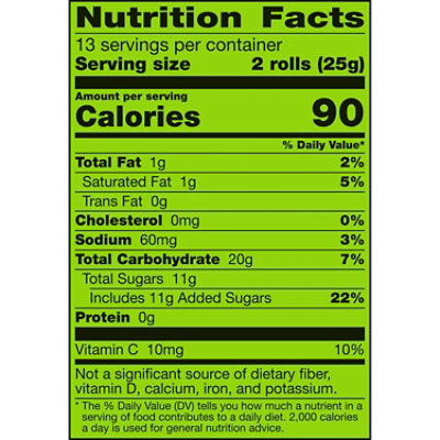 Fruit By The Foot Mini 26 Count Halloween - 11.7 OZ - Image 4