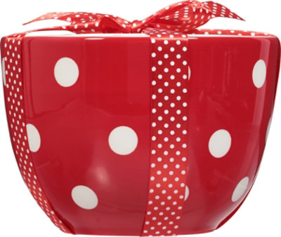 Signature Select Ceramic Dot Stripe Bowl - 3 Count - Image 3