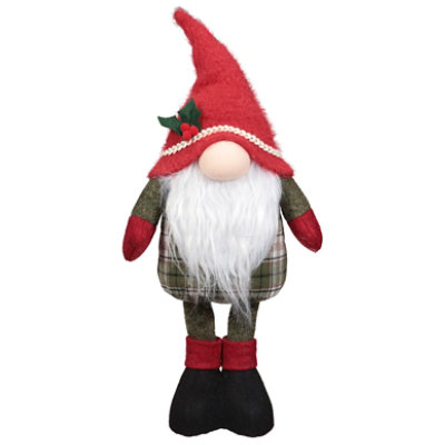 Signature Select 19 Inch Standing Gnome Red - Each - Image 1