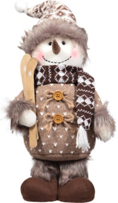 Signature Select 17 Inch Woodland Snowman Hat - Each - Image 1