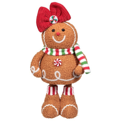 Signature Select 14.5 Inch Gingerbread Bobble Girl - Each - Image 2