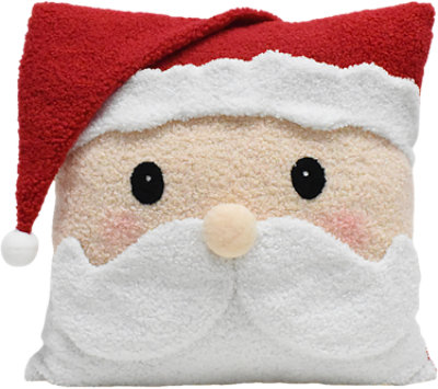 Signature Select Santa With Hat Pillow - Each - Image 1