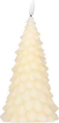 Dec 9in Led Wax Tree Candle White - Each - Image 3