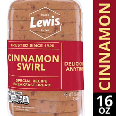 Lewis Bake Shop Cinnamon Swirl Bread - 16 OZ - Image 2