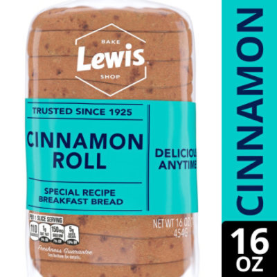 Lewis Bake Shop Cinnamon Roll Bread - 16 OZ - Image 2