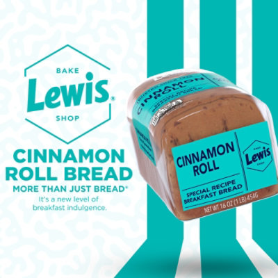Lewis Bake Shop Cinnamon Roll Bread - 16 OZ - Image 5