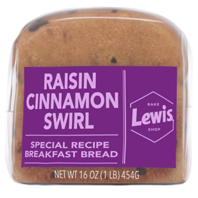 Lewis Bake Shop Raisin Cinnamon Swirl Bread - 16 OZ - Image 5