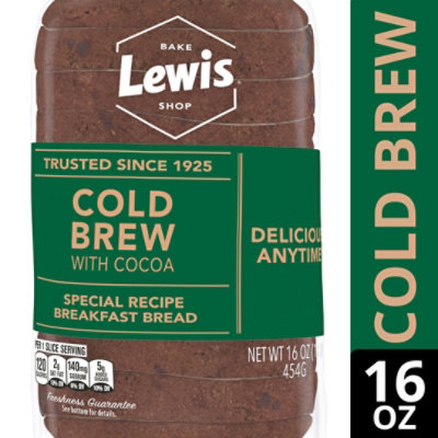 Lewis Bake Shop Cold Brew Coffee Bread - 16 OZ - Image 2