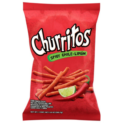 Barcel Churritos Spcy Chl Limon - 9.9 OZ - Image 2