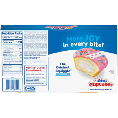 Hostess Cupcakes Frosted Sugar Cookie Artificially Flavored Snack Cakes - 8 Count - Image 7