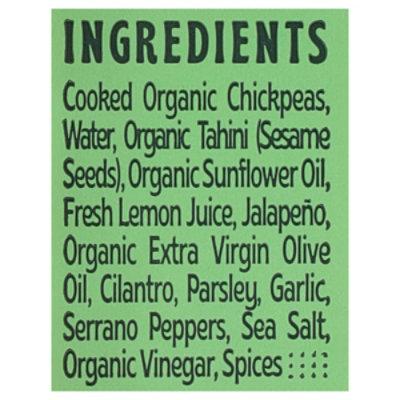 Little Sesame Hummus Herby Jalapeno - 8 OZ - Image 5