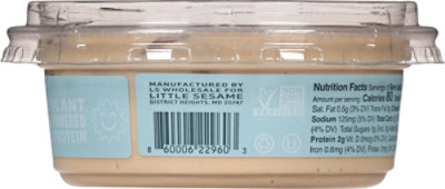 Little Sesame Hummus Smooth Classic - 8 OZ - Image 6