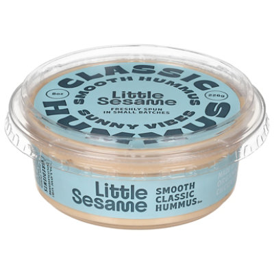Little Sesame Hummus Smooth Classic - 8 OZ - Image 2