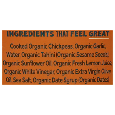 Little Sesame Hummus Golden Garlic - 8 OZ - Image 4