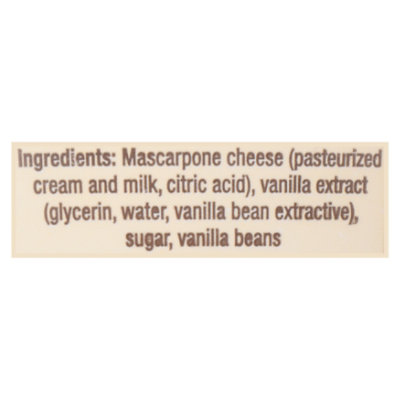 Belgioioso Mascarpone Vanilla Cheese - 8 OZ - Image 4