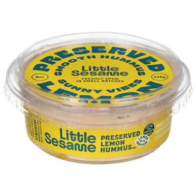 Little Sesame Hummus Preserved Lemon - 8 OZ - Image 3