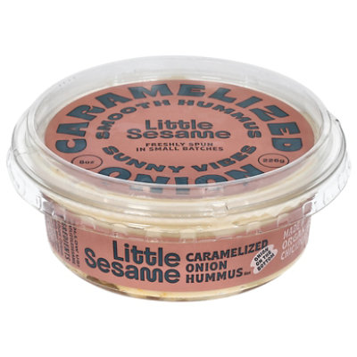 Little Sesame Hummus Caramelized Onion - 8 OZ - Image 2