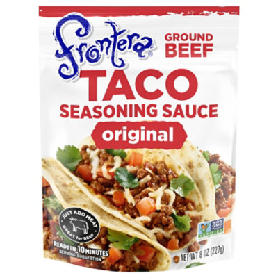 Frontera Taco Seasoning Ground Beef - 8 OZ - Image 1