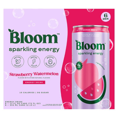 Bloom Energy Strawberry Watermelon 6-12fz - 6-12 FZ - Image 2