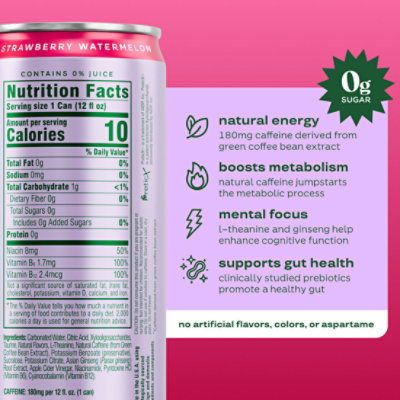 Bloom Energy Strawberry Watermelon 6-12fz - 6-12 FZ - Image 2