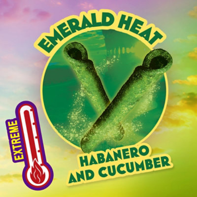 Takis Limited Edition Wicked Emerald Heat Tortilla Chips  - 9.9 Oz - Image 2