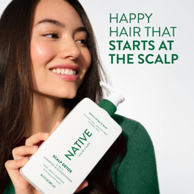 Native 2n1 Scalp Care Eucalyptus Mint - 16.5 FZ - Image 4