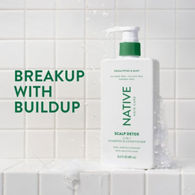 Native 2n1 Scalp Care Eucalyptus Mint - 16.5 FZ - Image 2