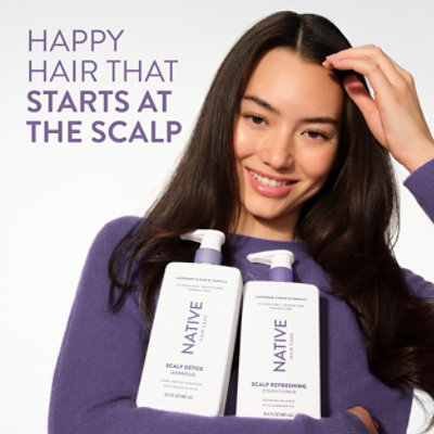 Native Scalp Care Cond Lavendr & Vanilla - 16.5 FZ - Image 4