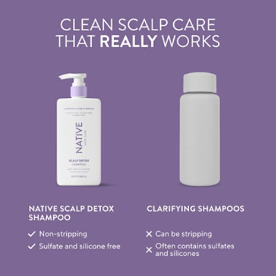 Native Scalp Care Shamp Lavender Vanilla - 16.5 FZ - Image 5