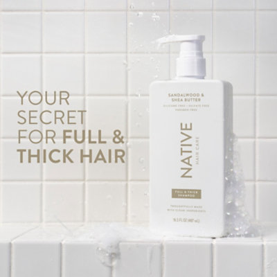 Native Shampoo Sandalwood & Shea Butter - 16.5 FZ - Image 2