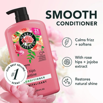 Herbal Essences Conditioner Smooth Rinse Off - 33.8 FZ - Image 2