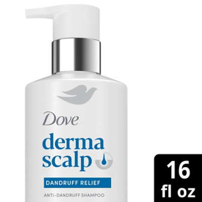 Dove Shampoo Derma Scalp Dandruff Relief 16 Fo - 16 FZ - Image 1
