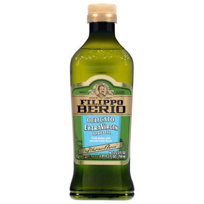 Filippo Berio Extra Virgin Delicato Olive Oil 25oz - 25.3 FZ - Image 4