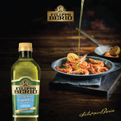 Filippo Berio Extra Virgin Delicato Olive Oil 25oz - 25.3 FZ - Image 2