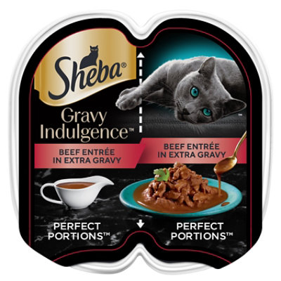 Sheba Gravy Indulgence Wet Cat Beef - 2.64OZ - Image 1