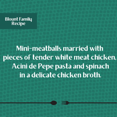 Blounts Family Kitchen Italian Wedding Soup Cup - 24 OZ - Image 3