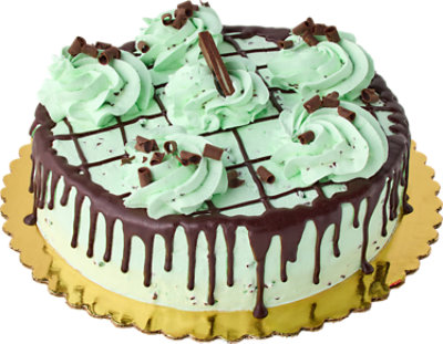 Chocolate Mint Cake 8 Inch 1 Layer - EA - Image 1