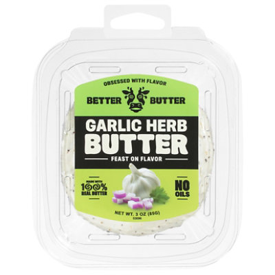 Better Butter Garlic & Herb Butter - 3 OZ - Image 2