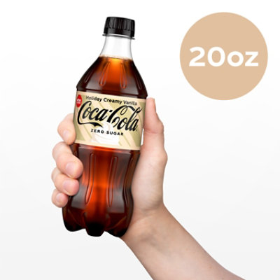 Coca Cola Creamy Vanilla Zero Sugar 20fz - 20 FZ - Image 5
