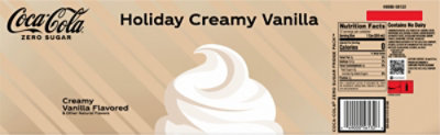 Coca Cola Creamy Vanilla Zero Sugar 12-12fz - 12-12 FZ - Image 6