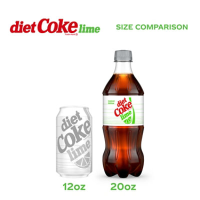 Coca Cola Lime Diet 20fz - 20 FZ - Image 5