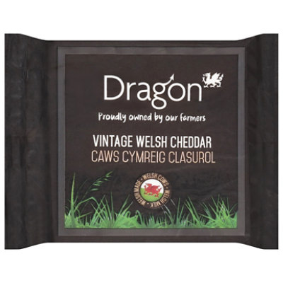Dragon Vintage Welsh Cheddar Cheese - 7 OZ - Image 1