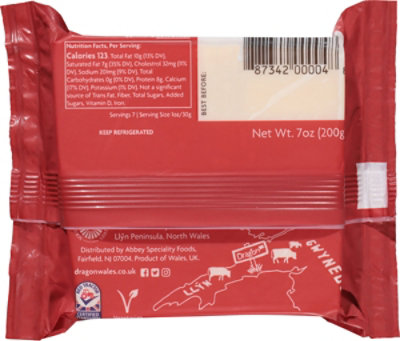 Dragon Mature Welsh Cheddar Cheese - 7 OZ - Image 5