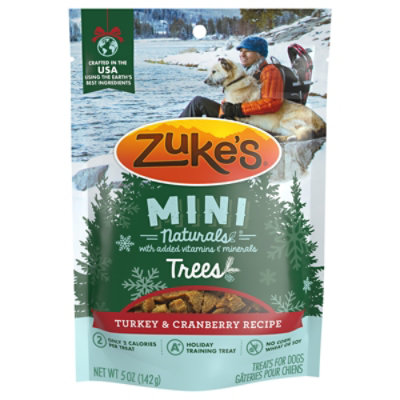 Zukes Mini Naturals Turkey Cranberry - 5 OZ - Image 1